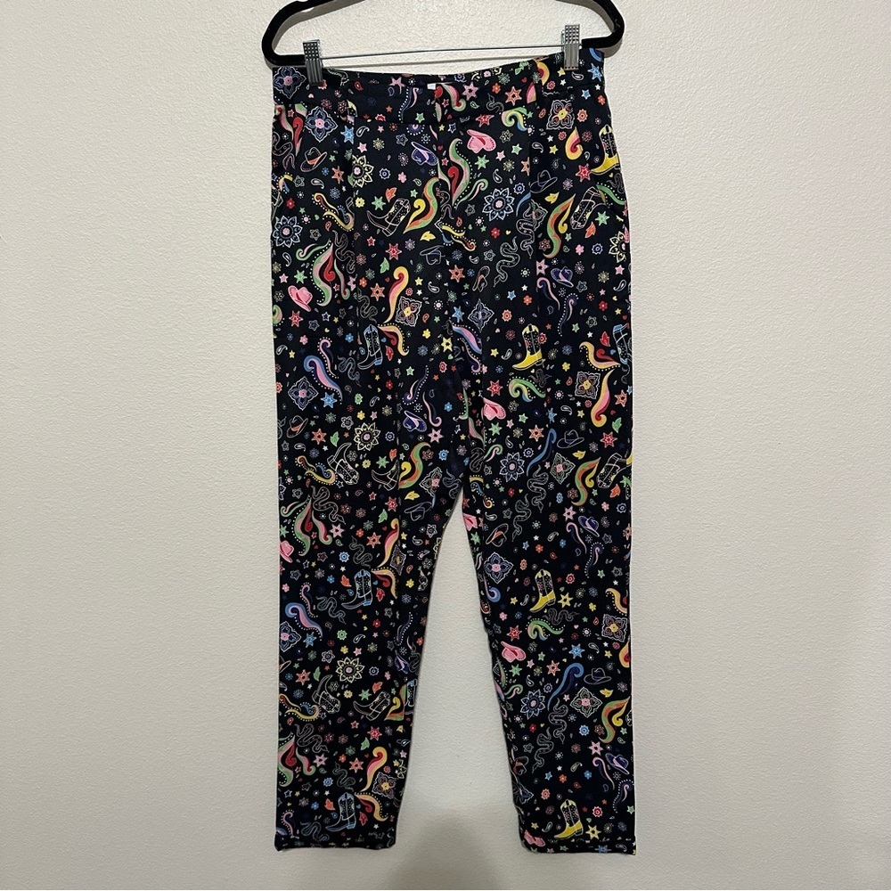 Never Fully Dressed Dolly Annouck pant black women’s size 8US space cowboy